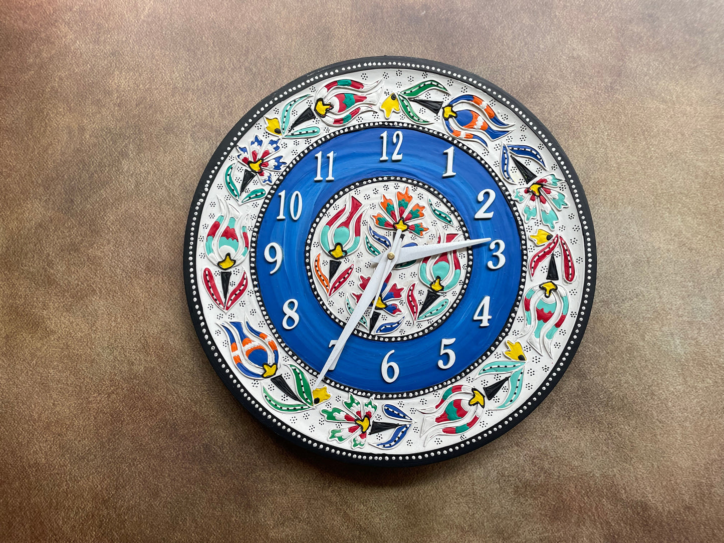 Indigo Raga – Handcrafted Wall Plate by Culture Aisle India