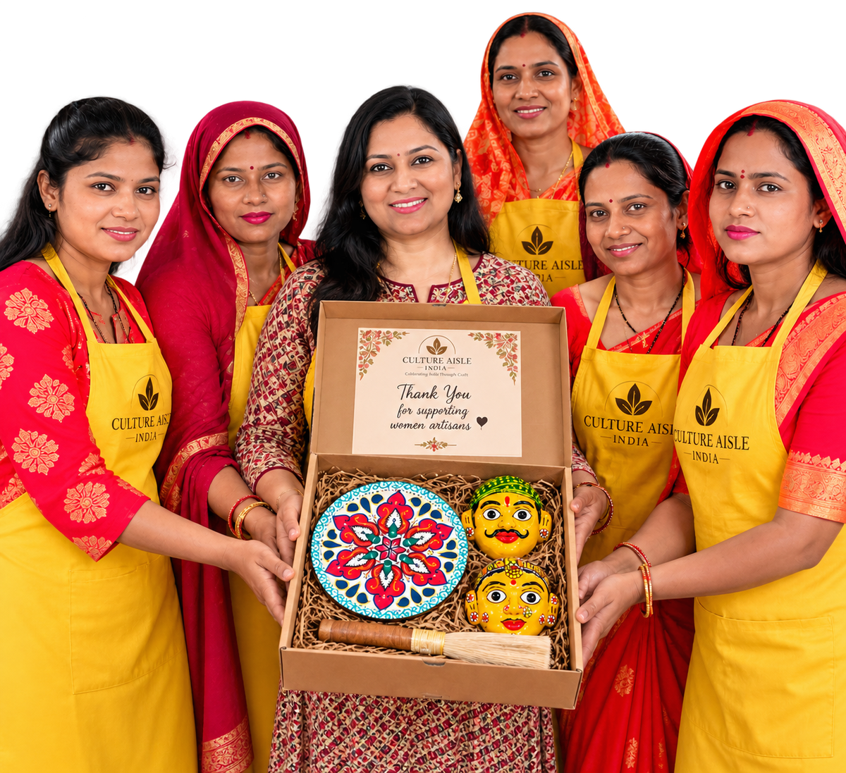 Cherial Heritage – Handcrafted Wall Plate & Mask Gift Hamper | Culture Aisle India