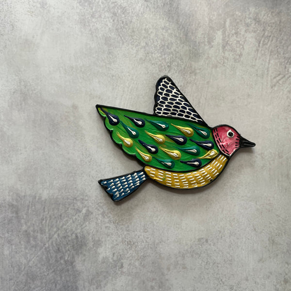 Handcrafted Colorful Bird Fridge Magnet – Symbol of Joy & Freedom | Culture Aisle India