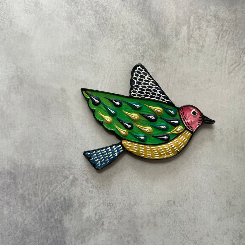 Handcrafted Colorful Bird Fridge Magnet – Symbol of Joy & Freedom | Culture Aisle India
