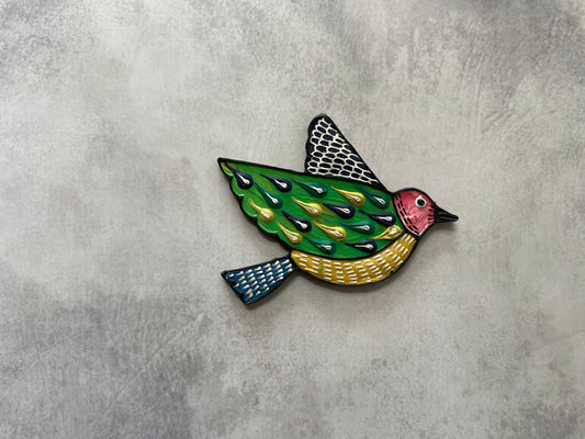 Handcrafted Colorful Bird Fridge Magnet – Symbol of Joy & Freedom | Culture Aisle India