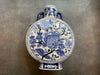 Persian Garden Moon Flask – Hand-Painted Ceramic Decor