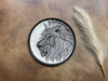 Spirit of the Savannah – Handcrafted African Lion Wallplate by Culture Aisle India