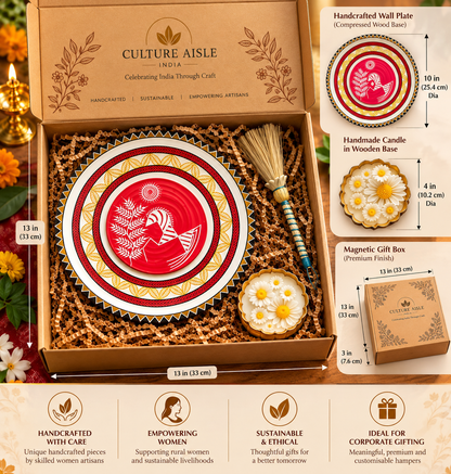 Warli Art Gift Hamper – Handcrafted Indian Heritage Gift Box
