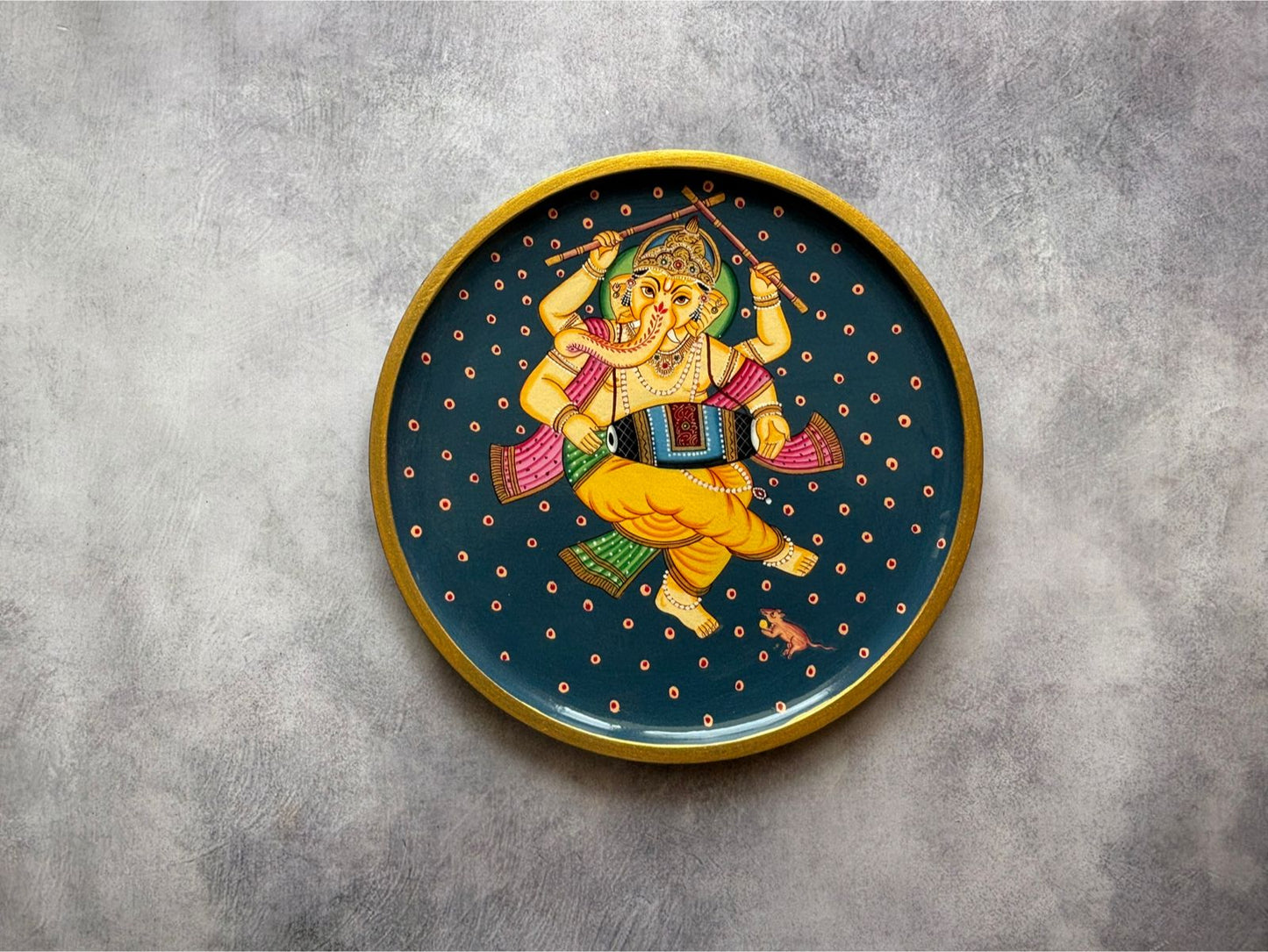 Shubh Aarambh turkish Blue - The Auspicious Beginning (M)