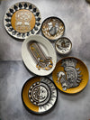 Handcrafted Wall Plate Set (6 Pieces)