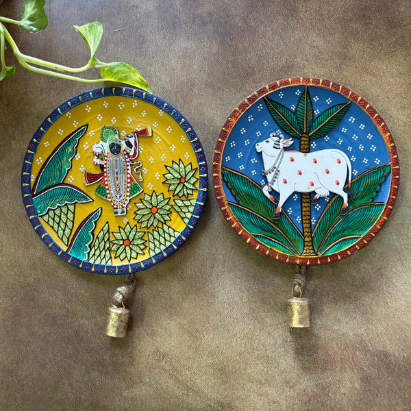 Handcrafted Wall Plate Set (2 Pieces)