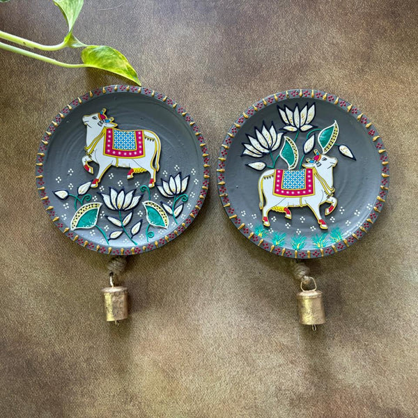 Handcrafted Wall Plate Set (2 Pieces)