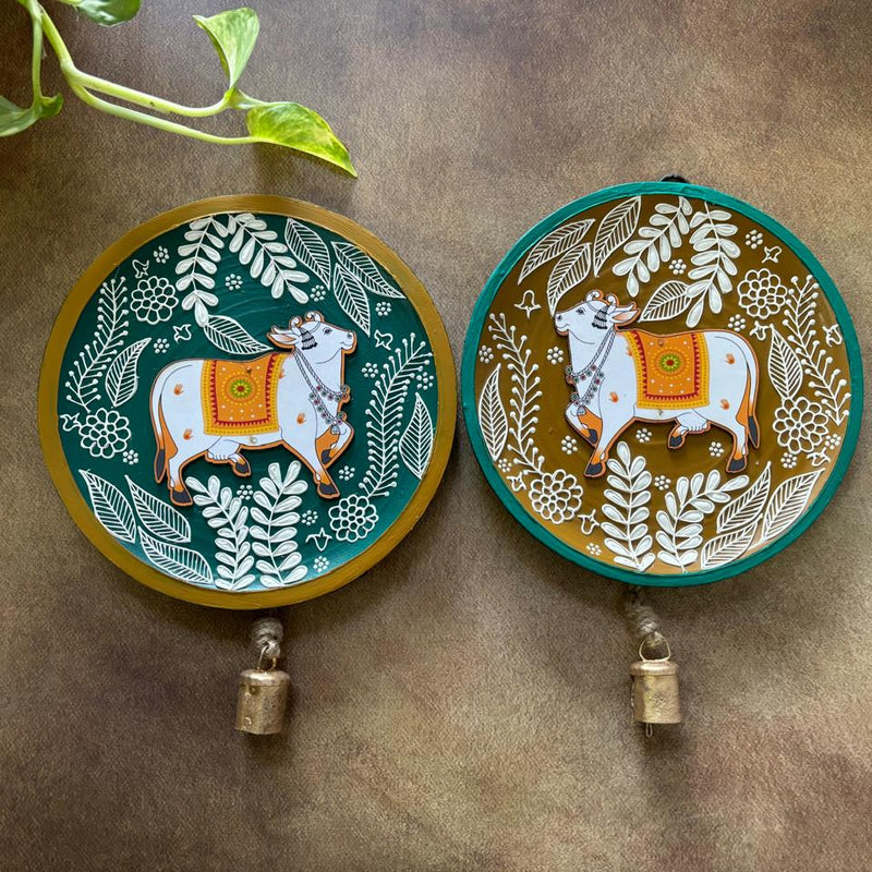 Handcrafted Wall Plate Set (2 Pieces)