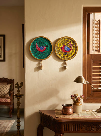 Handcrafted Wall Plate Set (2 Pieces)