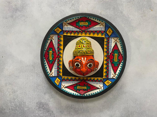 Cherial Mask Wall Plate (Orange)