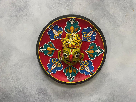 Cherial Mask Wall Plate (Green)